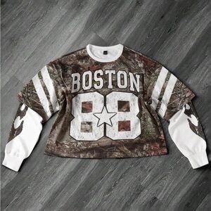Boston 88 Camouflage Long Sleeve Shirt